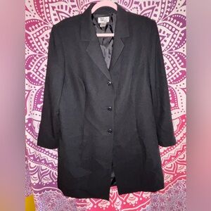Style & Co Collection Black Blazer Suit Jacket Women’s Plus Size 16W